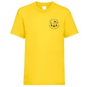 Bunscoill Ghaelgagh - T-shirt Yellow Emb
