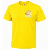 Bunscoill Rhumsaa - T-shirt Yellow Emb