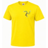 HBN - P E T-shirt Yellow Emb