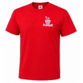 Peel Clothworker's - PE T-shirt Red Emb