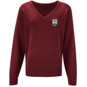 QEII - V-Neck Sweatshirt Emb