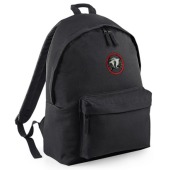 St Ninian's - Rucksack Emb Black