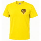 Victoria Road - PE T-shirt Yellow Emb