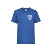 Victoria Road - Screen Printed PE T-shirt Blue 