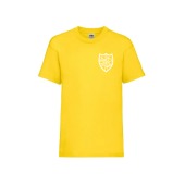Victoria Road - Screen Printed PE T-shirt Yellow